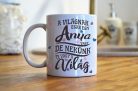 A világnak egy anya vagy egyedi bögre Kislány, Fiú bögre