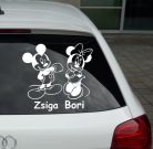Autómatrica, Baba a kocsiban Egérlány és Egérfiú