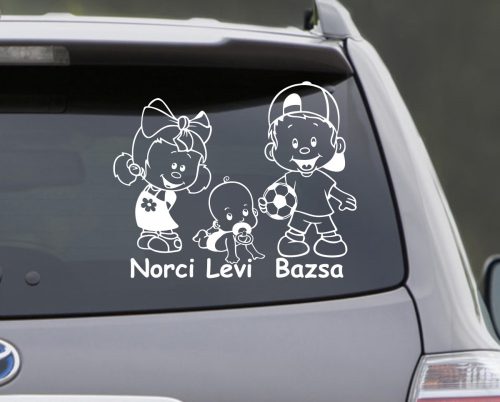 Kislány, Babafiú, Fiú Autómatrica,Falmatrica