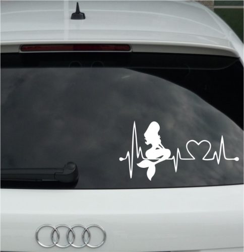 Ekg sellő autósmatrica