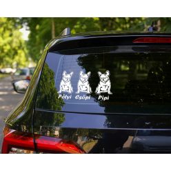 5. Franciabulldogok autósmatrica