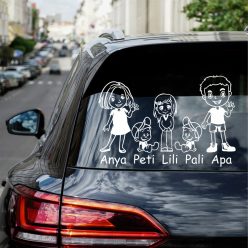 Anya Nagylány, Fiúk, Apa autósmatrica