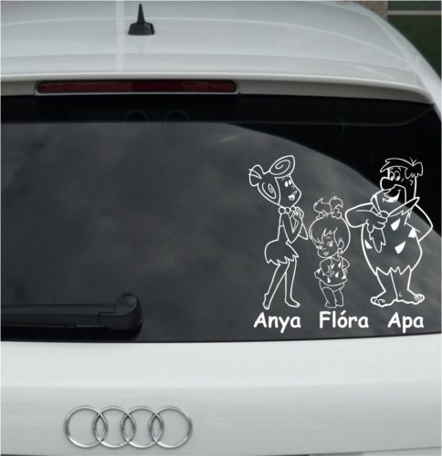 Anya, Kislány, Apa Autómatrica, Baba a kocsiban