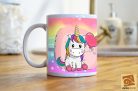 Unicornis egyedi bögre névvel 2