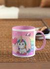Unicornis egyedi bögre névvel 2