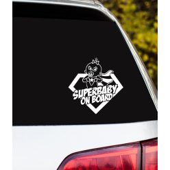Superbaby on Board lányos Autósmatrica