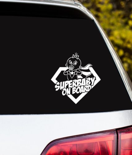 Superbaby on Board lányos Autósmatrica