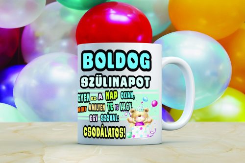 Boldog Születésnapot 2 Egyedi bögre