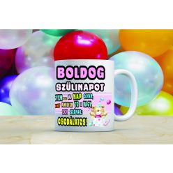 Boldog Születésnapot 3 Egyedi bögre