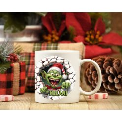 Grinch karácsonyi egyedi bögre